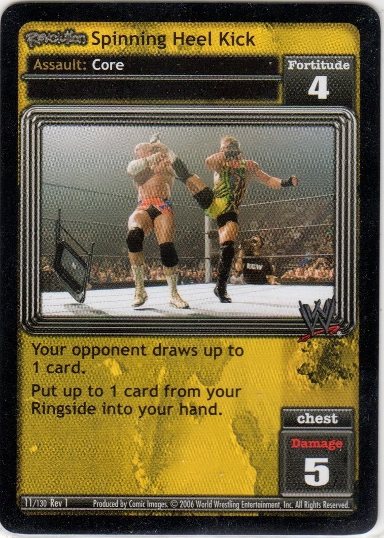 Spinning Heel Kick